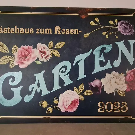 Hébergement de vacances Gaestehaus Zum Rosengarten Dresde